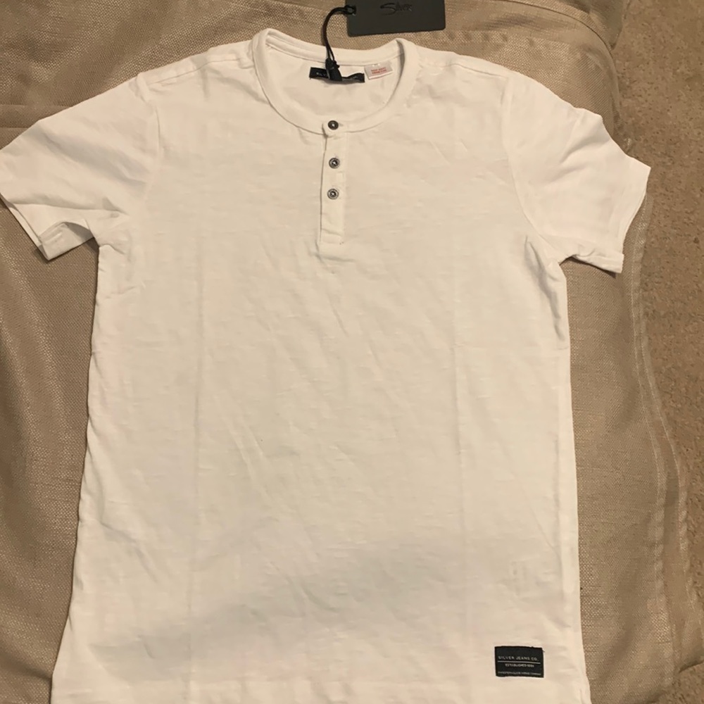 Silver Jeans Co Boys Henley Shirt
